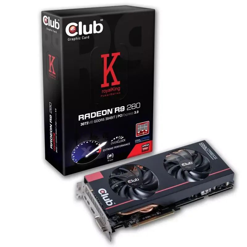 Miniature du produit CLUB3D Radeon R9 280 royalKing